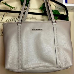 Dana Buchman Grey Tote Purse